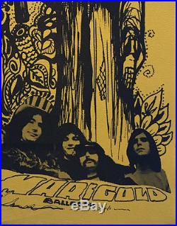 Grateful Dead 1967 Fresno Rockys Mag Fillmore-Era Concert Handbill Flyer