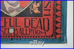 Grateful Dead 1968 BE MINE Carousel Poster AOR 2.174