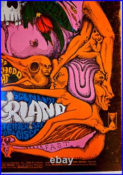 Grateful Dead 1968 Original 1st Print Lee Conklin Winterland BG 152 AOR Poster