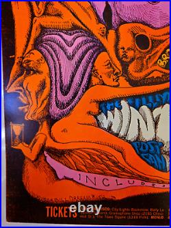 Grateful Dead 1968 Original 1st Print Lee Conklin Winterland BG 152 AOR Poster