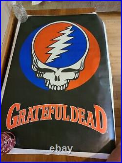 Grateful Dead 1976 GDM Inc Poster Printed In England new In Plastic Rare