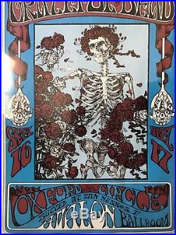 Grateful Dead 1977 Avalon Ballroom San Francisco Kelley/Mouse Poster RP 006