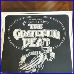 Grateful Dead 1977 Shrine Aud Randy Tuten Original 18x21 Vintage Rare Poster