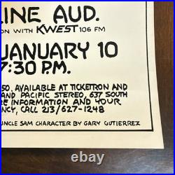 Grateful Dead 1977 Shrine Aud Randy Tuten Original 18x21 Vintage Rare Poster