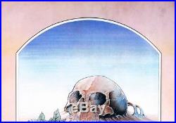 Grateful Dead 1981 European Original Tour Poster Stanley Mouse Lithograph