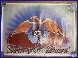 Grateful Dead 1981 Stanley Mouse RARE Poster (GO TO HEAVEN 1979 Album Artwork)