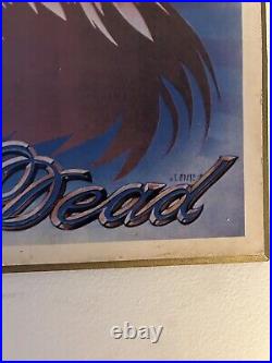 Grateful Dead 1981 Stanley Mouse RARE Poster (GO TO HEAVEN 1979 Album Artwork)