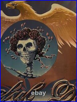 Grateful Dead 1981 Stanley Mouse RARE Poster (GO TO HEAVEN 1979 Album Artwork)