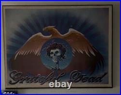 Grateful Dead 1981 Stanley Mouse RARE Poster (GO TO HEAVEN 1979 Album Artwork)