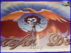 Grateful Dead 1981 Stanley Mouse RARE Poster (GO TO HEAVEN 1979 Album Artwork)