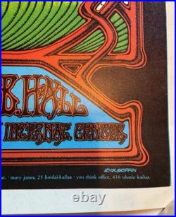 Grateful Dead 1982 Hawaii poster Rick Griffin Art Second Print