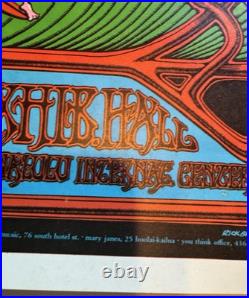 Grateful Dead 1982 Hawaii poster Rick Griffin Art Second Print