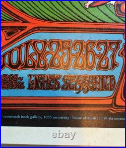 Grateful Dead 1982 Hawaii poster Rick Griffin Art Second Print Grateful Dead 1982 Hawaii poster Rick Griffin Art Second Print