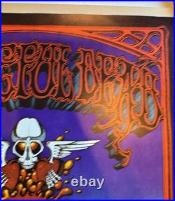 Grateful Dead 1982 Hawaii poster Rick Griffin Art Second Print