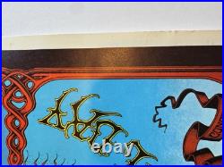 Grateful Dead 1982 Hawaii poster Rick Griffin Art Second Print