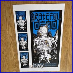 Grateful Dead 1995 Alton Kelley Uncut Variant 4 Venues