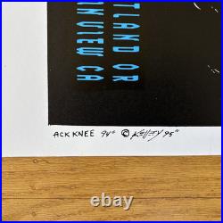 Grateful Dead 1995 Alton Kelley Uncut Variant 4 Venues