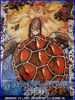 Grateful Dead 1995 Everett Summer Tour Poster