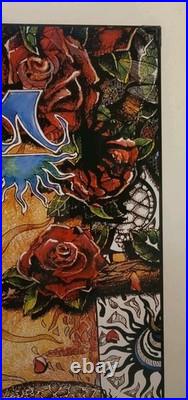 Grateful Dead 1995 Everett Summer Tour Poster