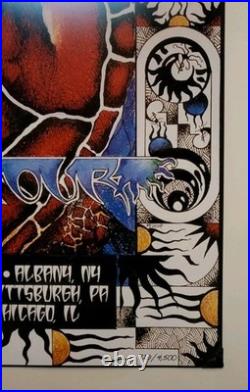 Grateful Dead 1995 Everett Summer Tour Poster