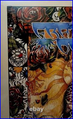 Grateful Dead 1995 Everett Summer Tour Poster