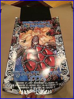 Grateful Dead 1995 Final Tour Concert Poster Everett 1st