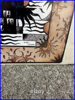 Grateful Dead 1995 Hand Numbered Poster Jerry Garcia 2130/25000 Grateful Dead
