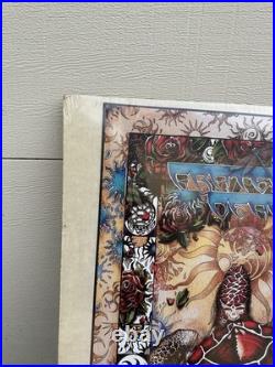 Grateful Dead 1995 Hand Numbered Poster Jerry Garcia 2130/25000 Grateful Dead