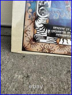 Grateful Dead 1995 Hand Numbered Poster Jerry Garcia 2130/25000 Grateful Dead