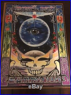Grateful Dead 1995 Summer Tour Eyes Of The World Poster/original/rare