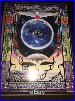 Grateful Dead 1995 Summer Tour Eyes Of The World Poster/original/rare