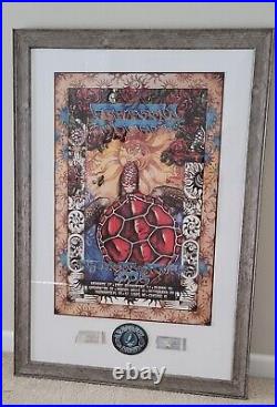 Grateful Dead 1995 Summer Tour Poster/Giants Stadium Tickets #489/25,000