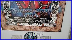 Grateful Dead 1995 Summer Tour Poster/Giants Stadium Tickets #489/25,000