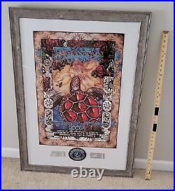 Grateful Dead 1995 Summer Tour Poster/Giants Stadium Tickets #489/25,000