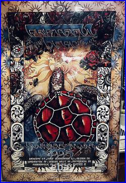 Grateful Dead 1995 Summer Tour Poster (last tour) LimitedJerry Garcia 19x13