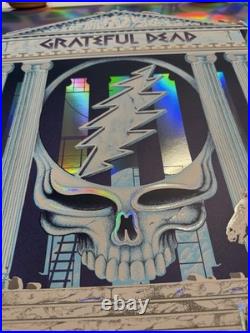 Grateful Dead (2/20/1971) Rainbow Foil Poster Paul Kreizenbeck AP/35 MINT