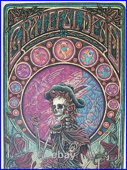 Grateful Dead 2 Poster Jack Straw Luke Martin VARIANT/200 Stella Blue AJ Masthay