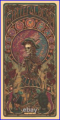Grateful Dead 2 Variant Jack Straw Luke Martin Art Print Poster Garcia Stealie
