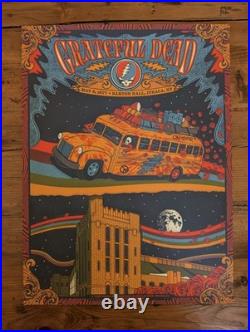 Grateful Dead 5/8/77 Poster By Status Serigraph (Milestone Poster #5) S/N