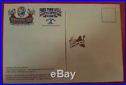 Grateful Dead 50th Anniversary/Fare Thee Well Post Cards Set of 4