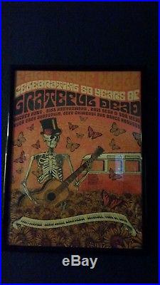Grateful Dead 50th Anniversary Fare Thee Well Poster Justin Helton Matching #'s