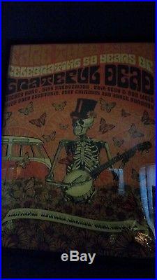 Grateful Dead 50th Anniversary Fare Thee Well Poster Justin Helton Matching #'s