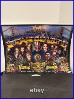 Grateful Dead 50th Anniversary Holographic Poster Lenticular 1965 2015