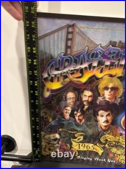 Grateful Dead 50th Anniversary Holographic Poster Lenticular 1965 2015