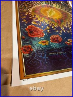 Grateful Dead 60th Anniversary Eras FOIL poster'2005-'15 Zazzcorp AP #18/50 Grateful Dead 60th Anniversary Eras FOIL poster'2005-'15 Zazzcorp AP #18/50