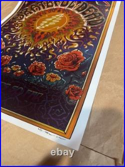 Grateful Dead 60th Anniversary Eras FOIL poster'2005-'15 Zazzcorp AP #18/50