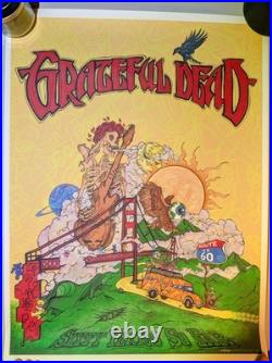 Grateful Dead 60th Anniversary Poster Golden Gate Park # 59/500 Official Deadco