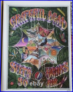 Grateful Dead, 60th Anniversity Limited Edition 1985-1995 Era Poster, Mint