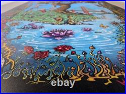 Grateful Dead 60th FULL COLOR Poster 2025 Signed Numbered Mike Dubois (#112/200)