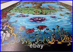Grateful Dead 60th FULL COLOR Poster 2025 Signed Numbered Mike Dubois (#113/200)